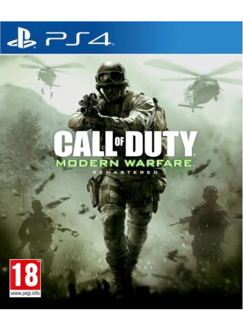 Call of Duty: Modern Warfare Remastered Английская версия (PS4)